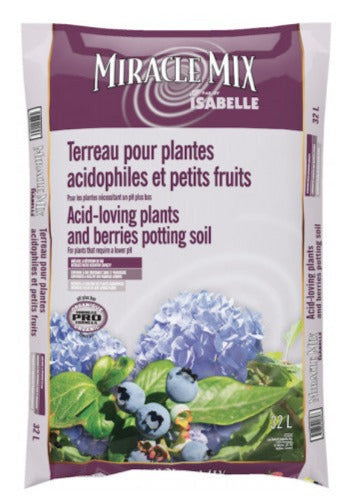 Terreau pour plantes acidophiles et petits fruits biologique