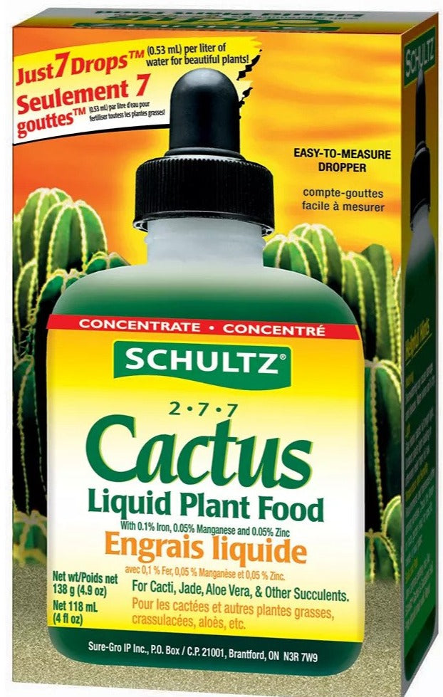 Engrais Cactus et Succulents 2-7-7